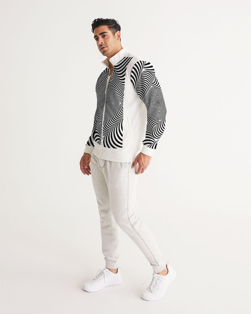 Optical illusion Men's Track Jacket