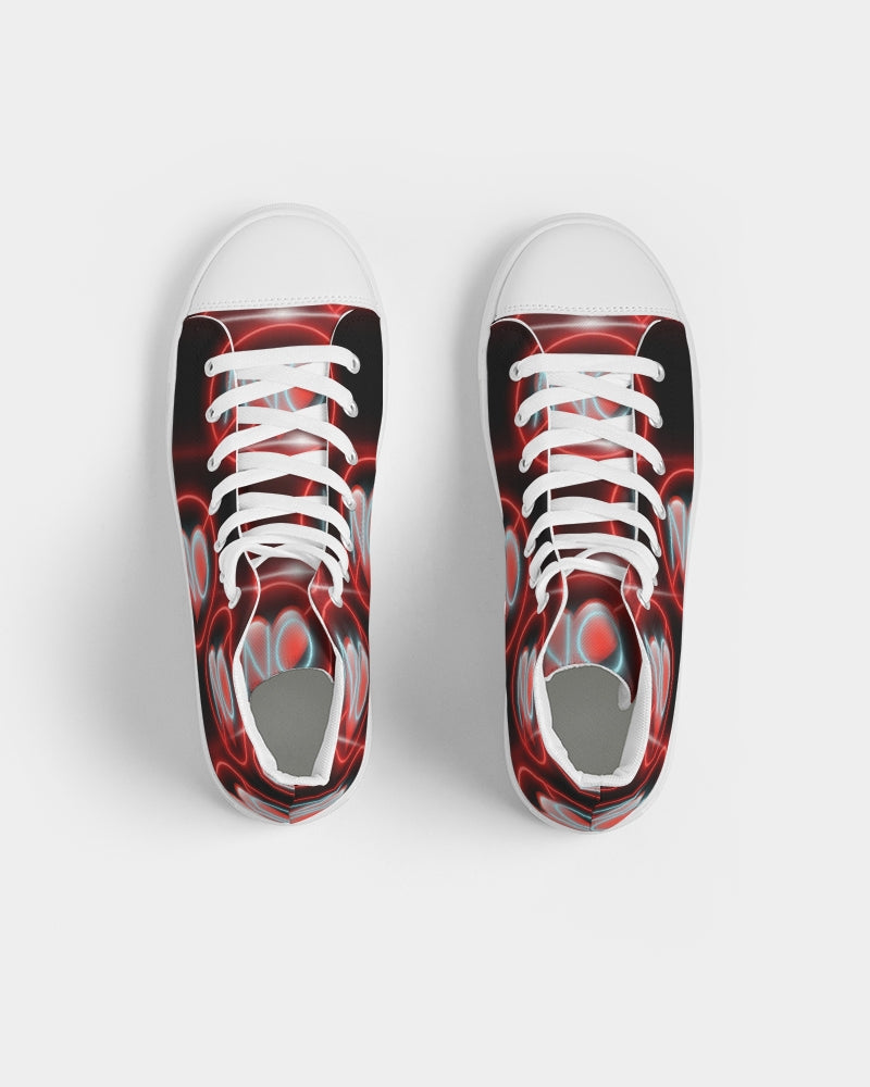 No love 3 Women's Hightop Canvas Shoe