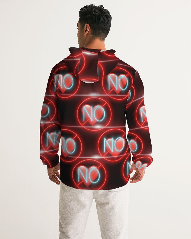 No love 3 Men's Windbreaker