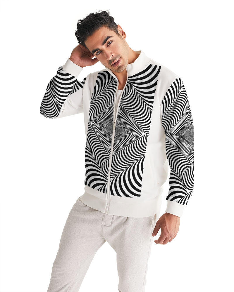 Optical illusion Men's Track Jacket