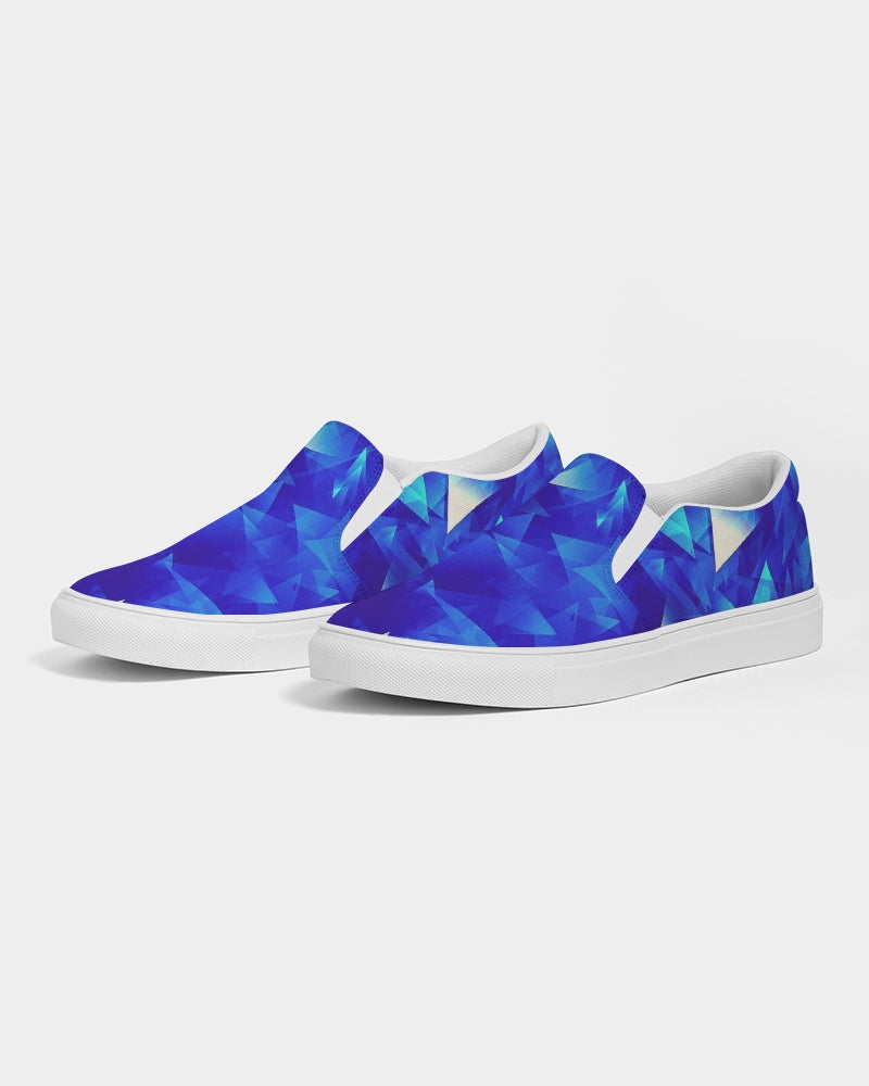 Crystal Blue Women's Slip-On Canvas Shoe
