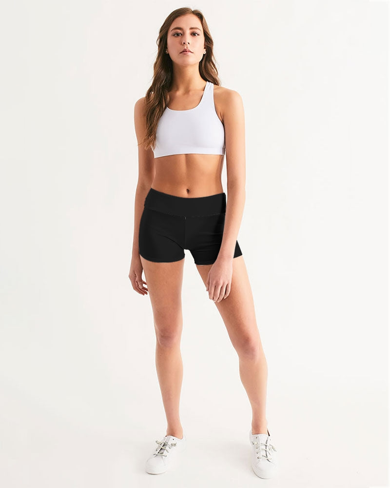positivity Women's Mid-Rise Yoga Shorts