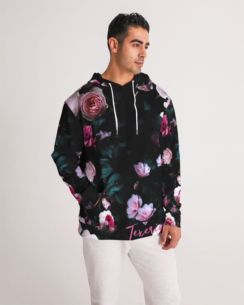 Dark Floral Men's Hoodie