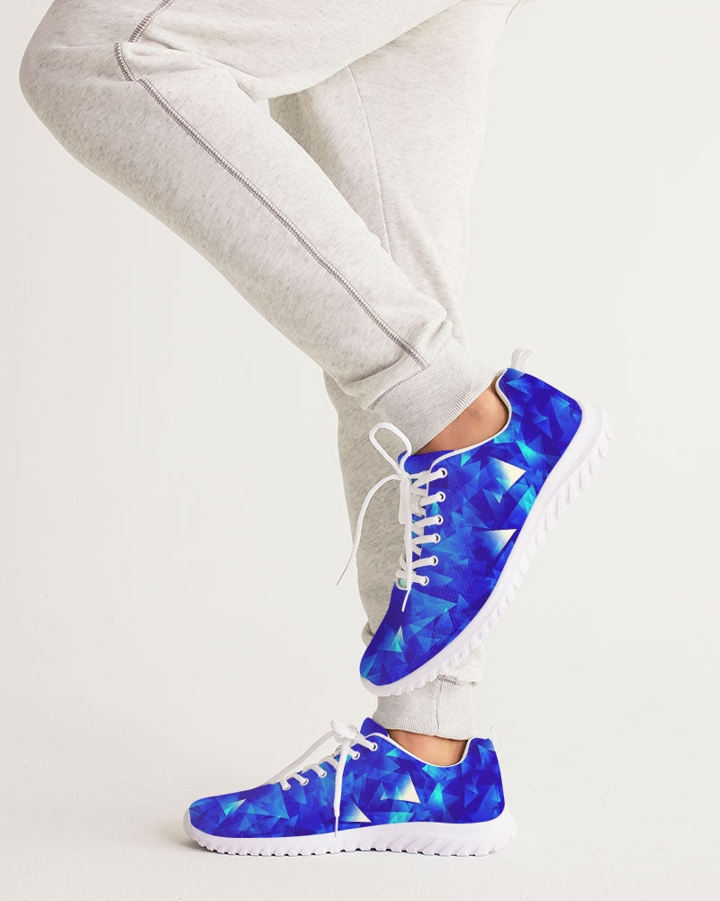 Crystal Blue Men's Athletic Shoe