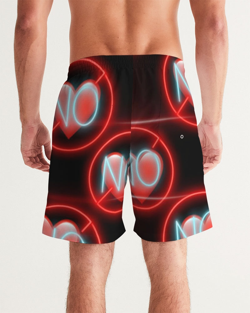 No love 3 Men's Swim Trunk