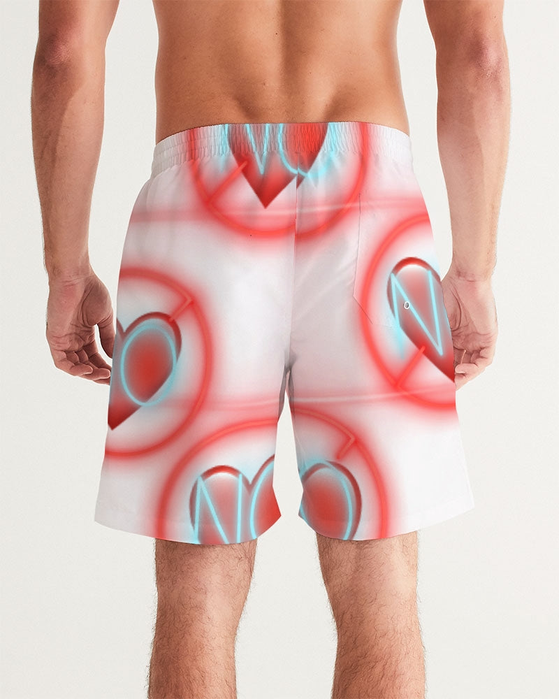 No love 2 Men's Swim Trunk