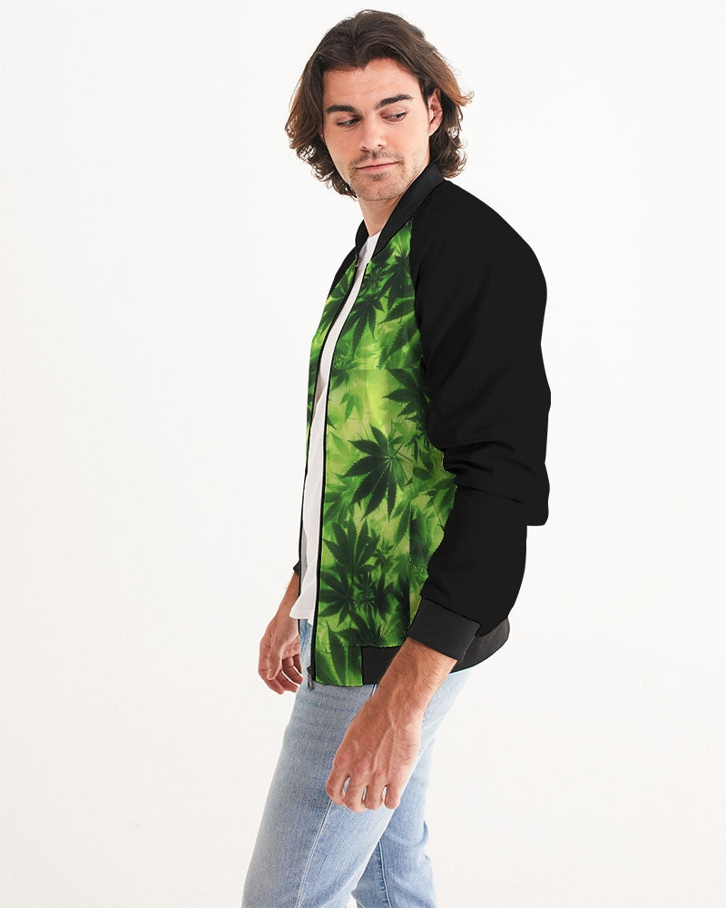 Green Men's Bomber Jacket
