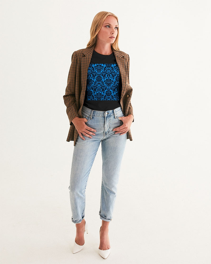 chandelier blue Women's Graphic Tee