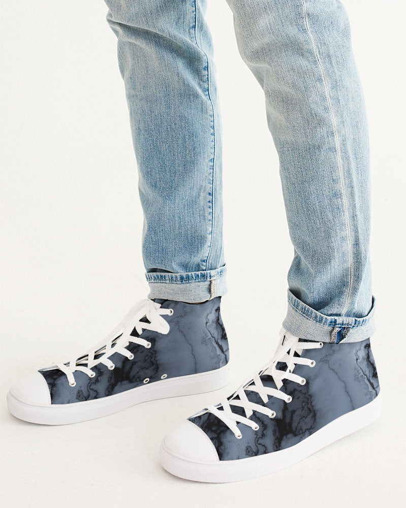 Marble Men's Hightop Canvas Shoe