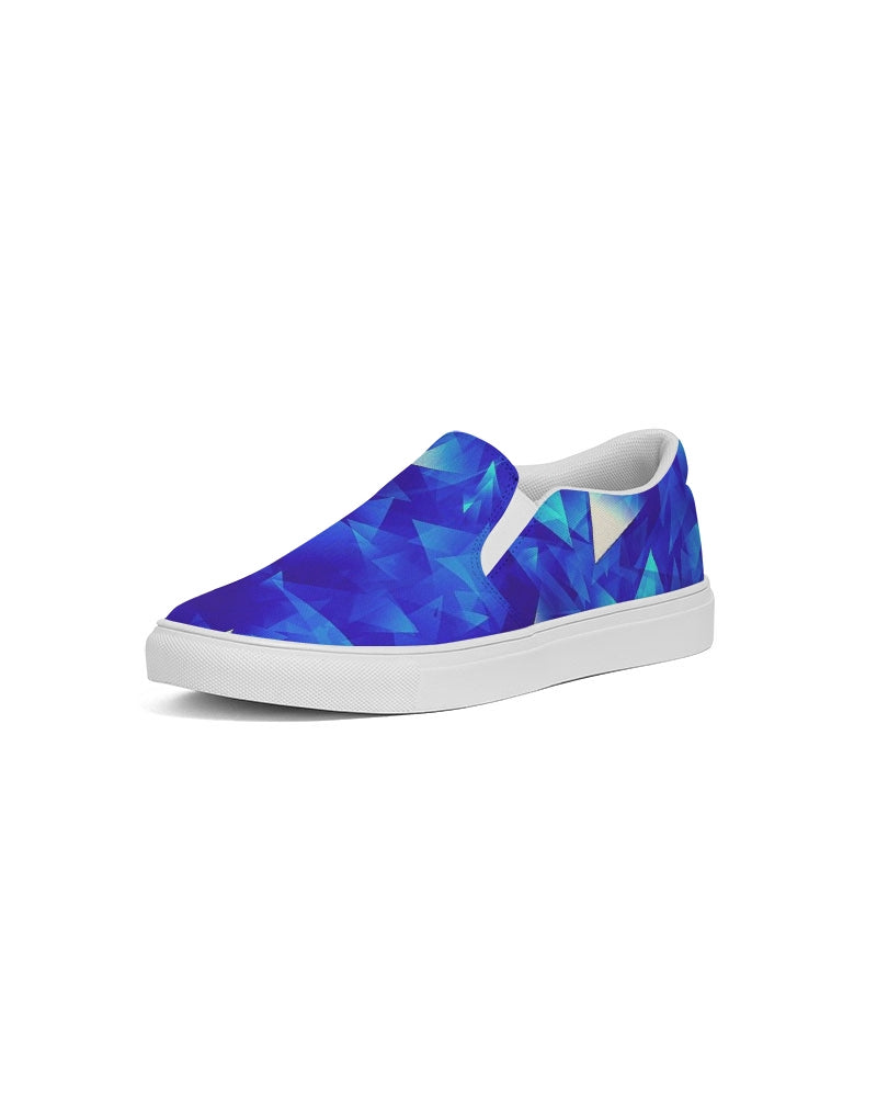 Crystal Blue Women's Slip-On Canvas Shoe