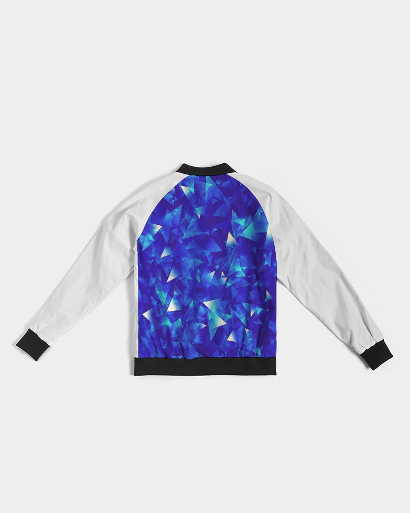 Crystal Blue Women's Bomber Jacket