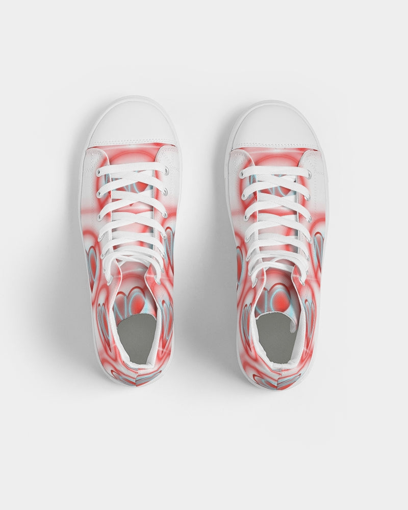 No love 2 Women's Hightop Canvas Shoe
