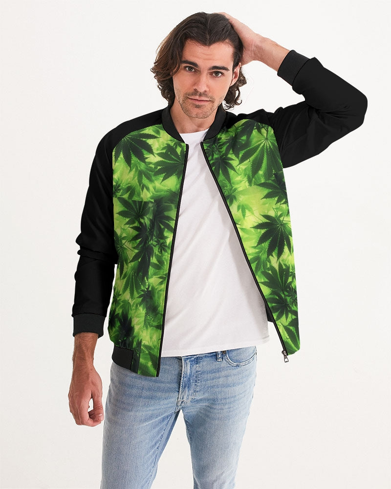 Green Men's Bomber Jacket
