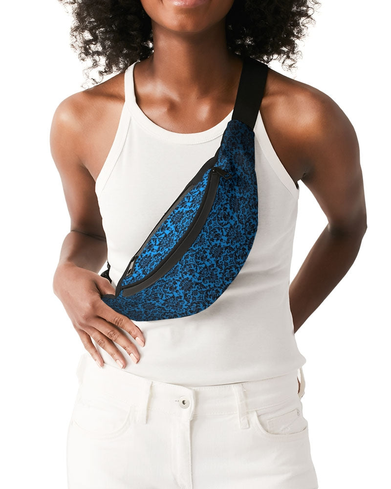 chandelier blue Crossbody Sling Bag