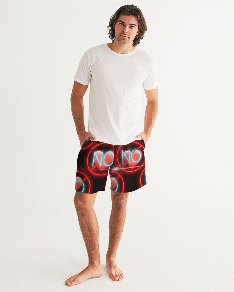 No love 3 Men's Swim Trunk