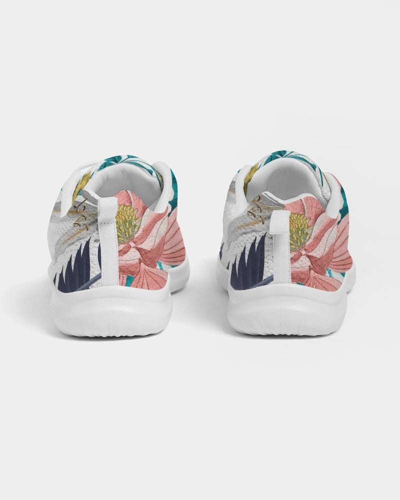 Warm Floral Women's Athletic Shoe