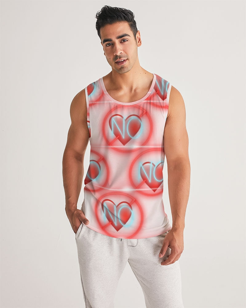 No love 2 Men's Sports Tank