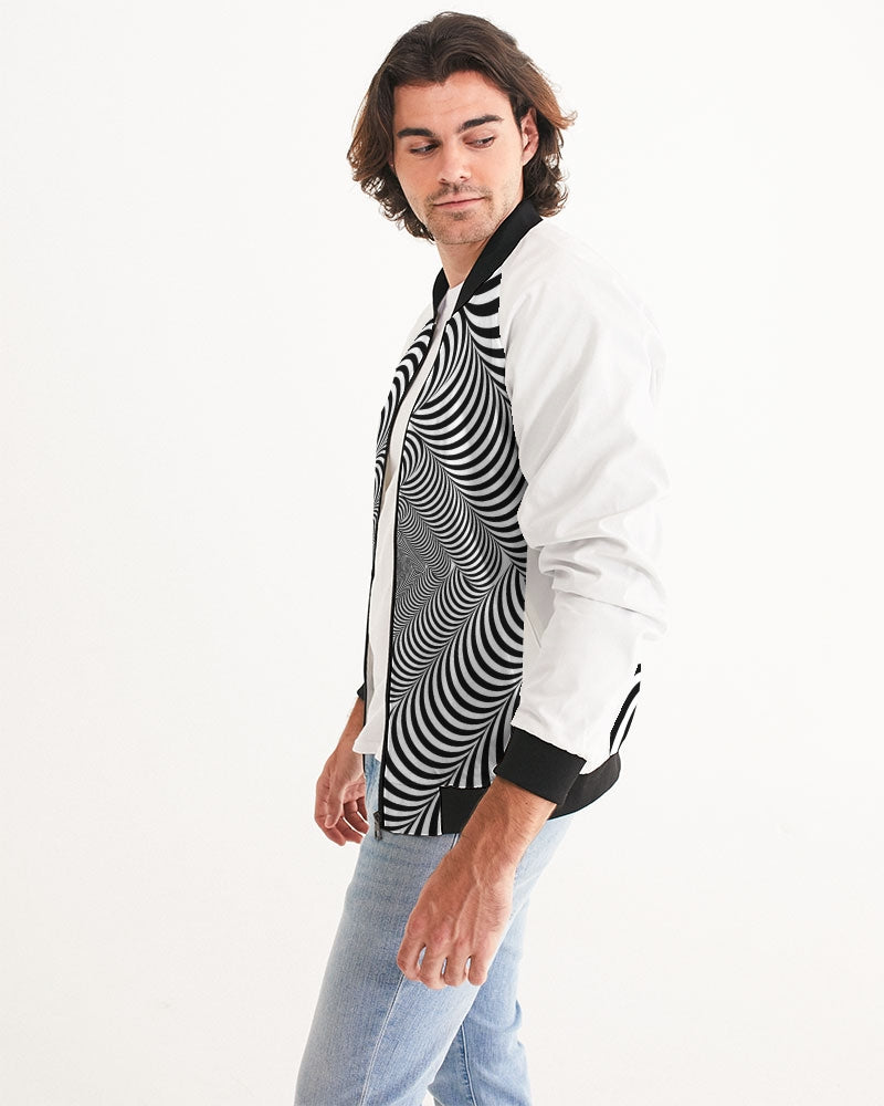 Optical illusion Men's Bomber Jacket