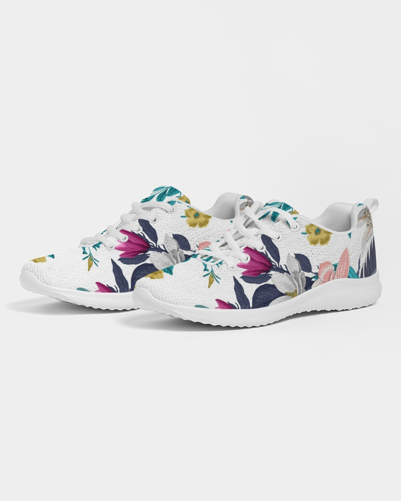 Warm Floral Women's Athletic Shoe