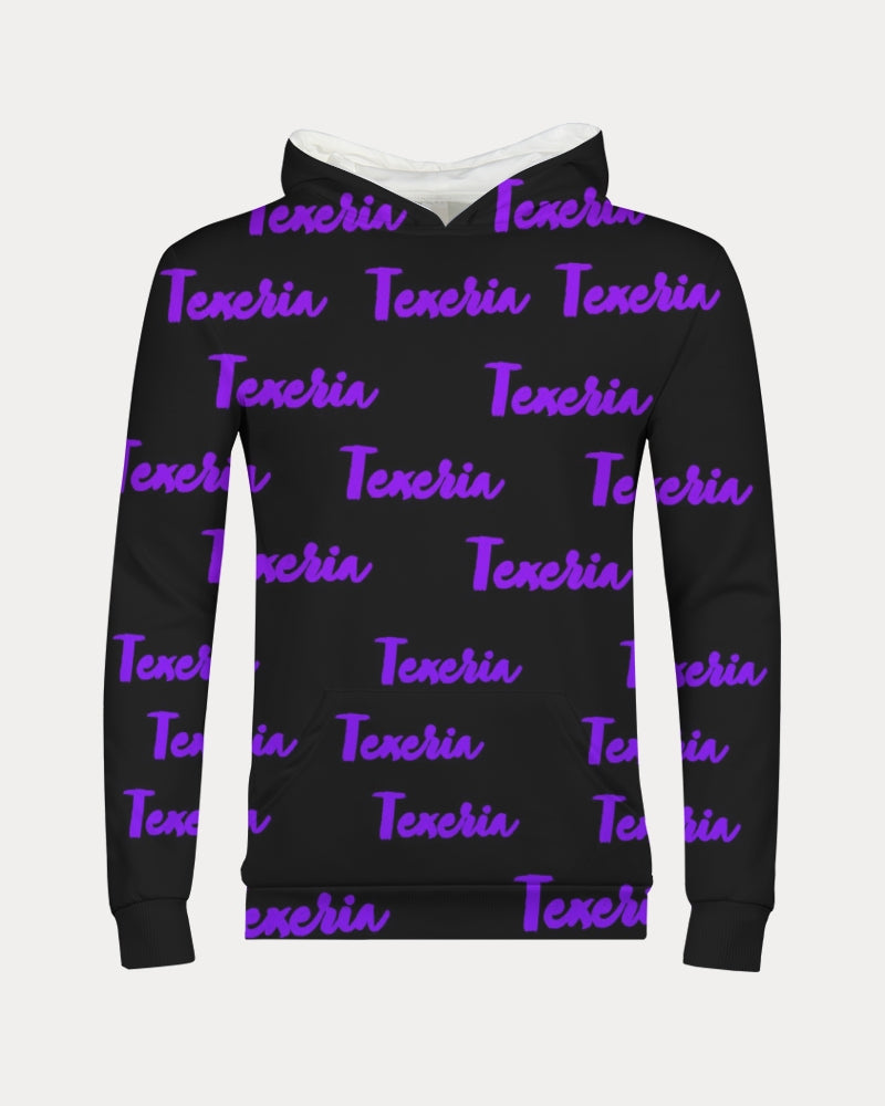 Texeria Monogram purple Kids Hoodie