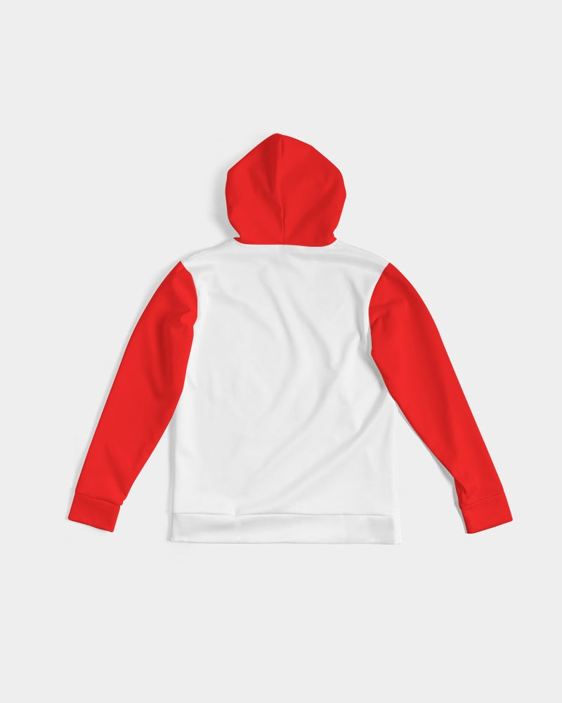 White logo Script Men's Hoodie