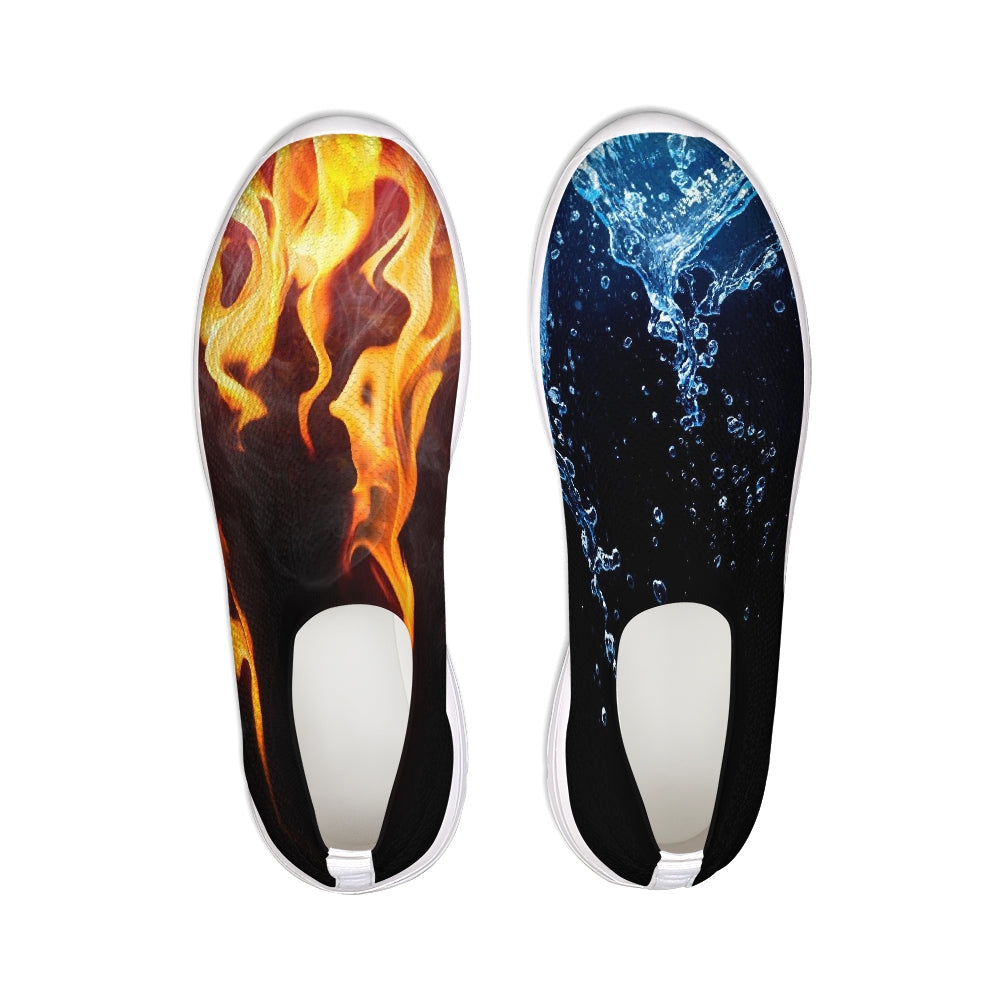 Water fire Slip-On Flyknit Shoe