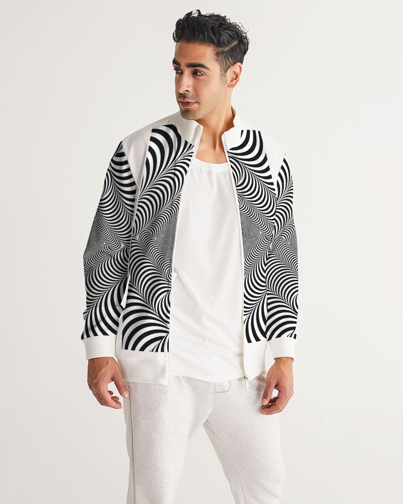 Optical illusion Men's Track Jacket