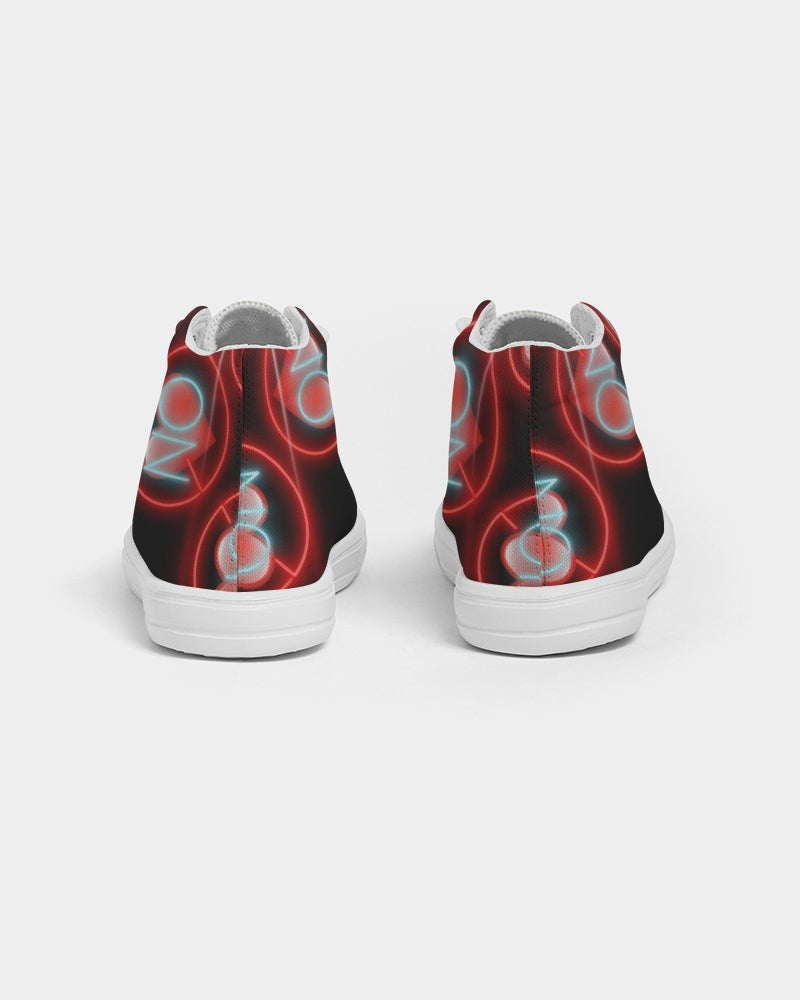 No love 3 Kids Hightop Canvas Shoe