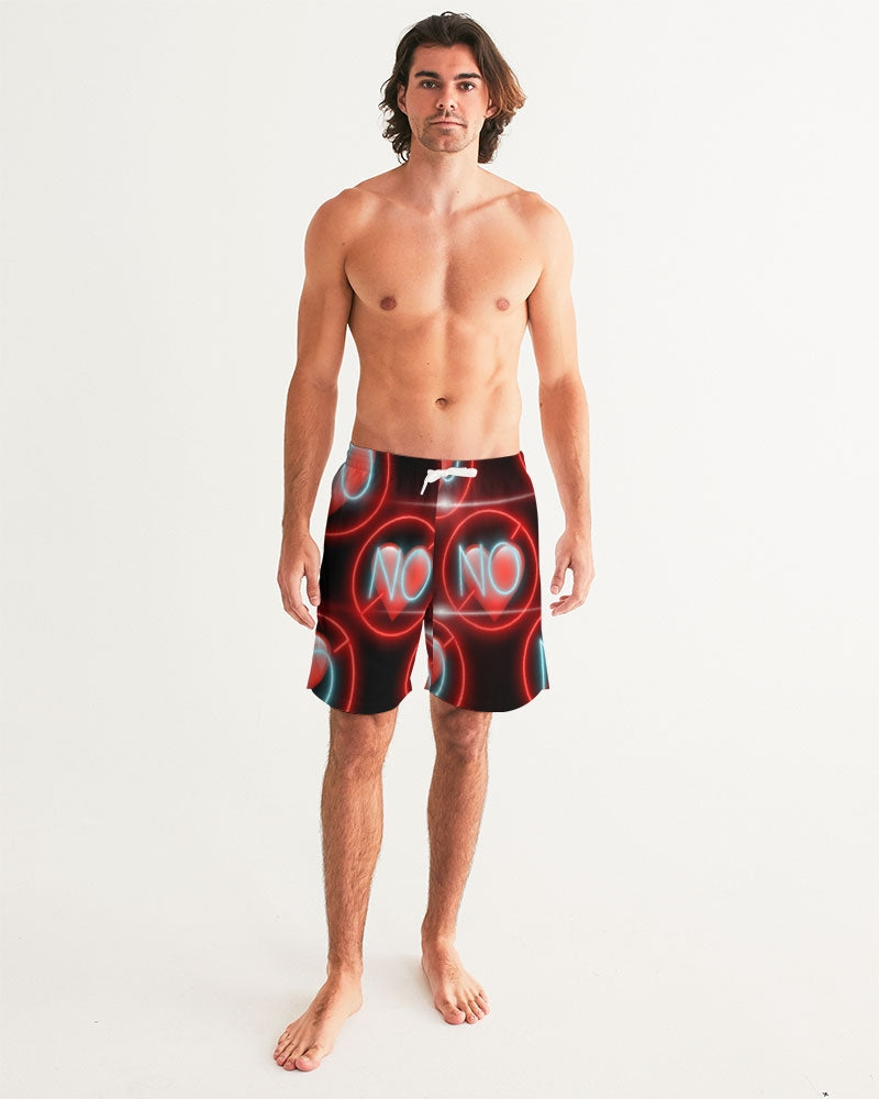 No love 3 Men's Swim Trunk