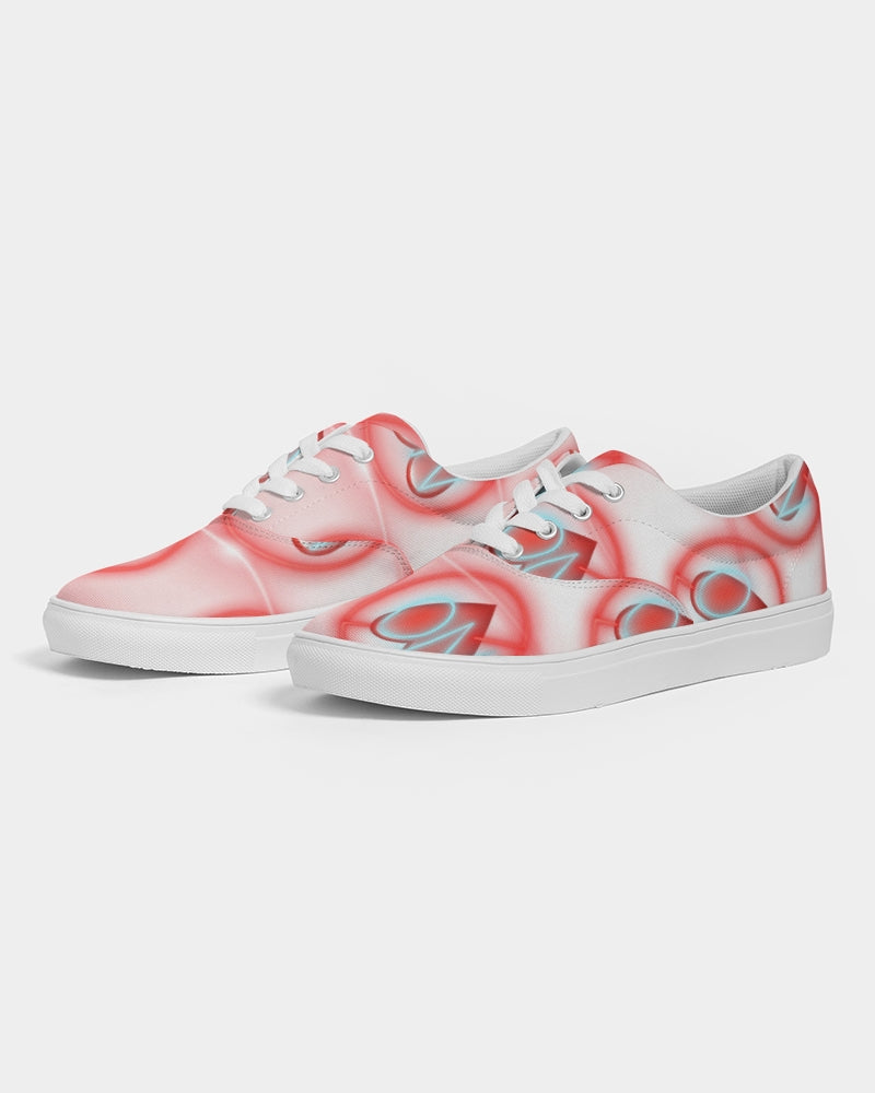 No love 2 Women's Lace Up Canvas Shoe