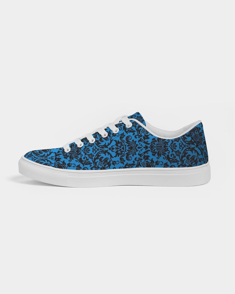 chandelier blue Women's Faux-Leather Sneaker