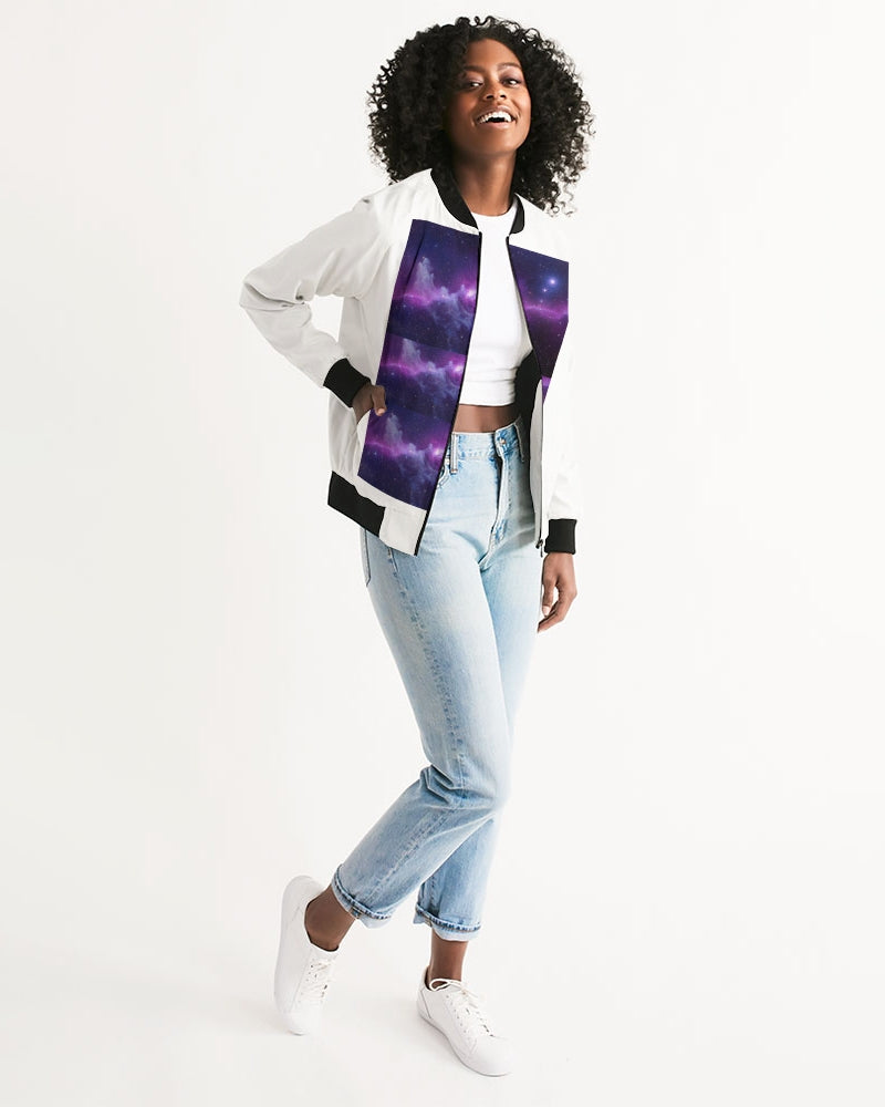 Galaxy Women's Bomber Jacket