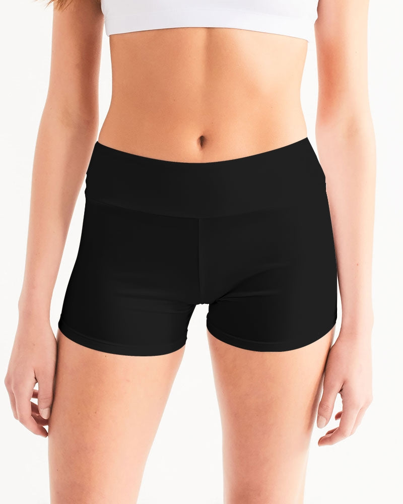 positivity Women's Mid-Rise Yoga Shorts