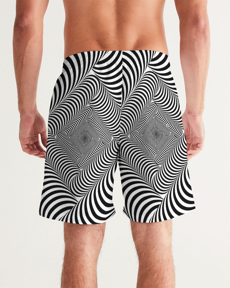 Optical illusion Men's Swim Trunk