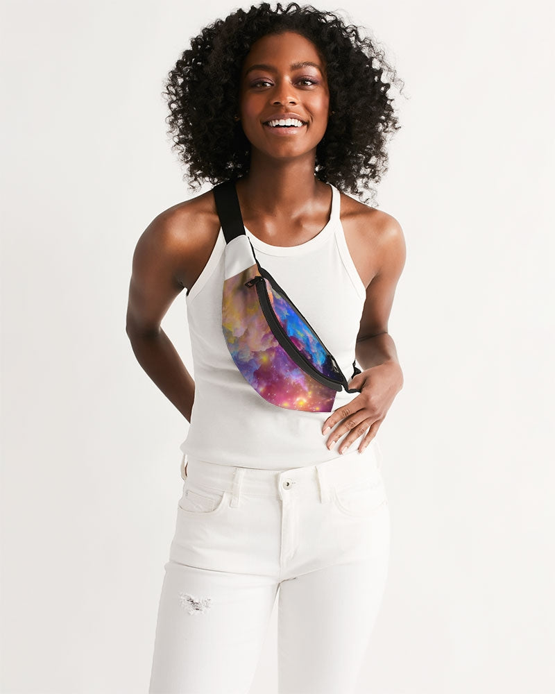 Colorful Smoke Crossbody Sling Bag