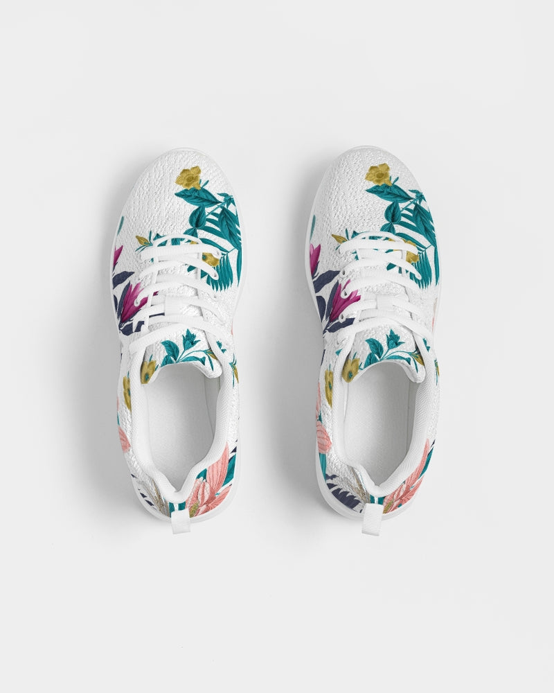 Warm Floral Women's Athletic Shoe