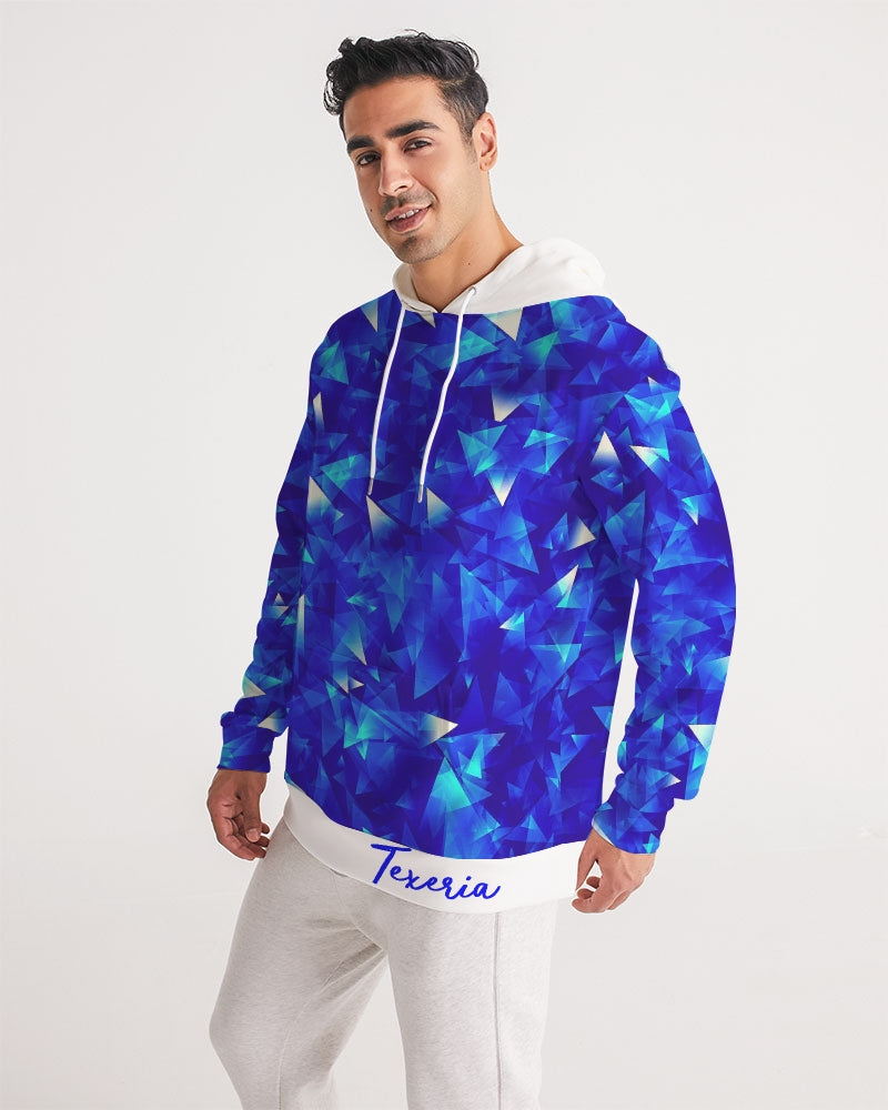 Crystal Blue Men's Hoodie