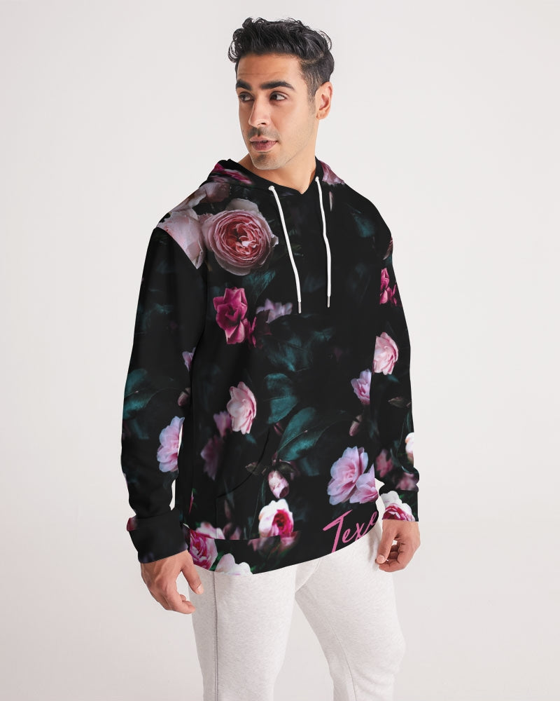 Dark Floral Men's Hoodie