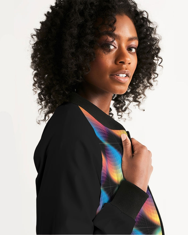 Psychedelic Women's Bomber Jacket