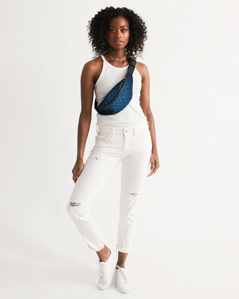 chandelier blue Crossbody Sling Bag