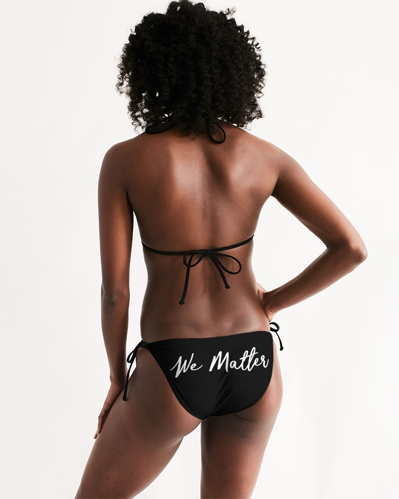 We Matter Women's Triangle String Bikini