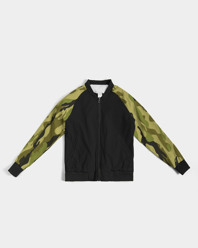 Camo 2 (green) Women's Bomber Jacket