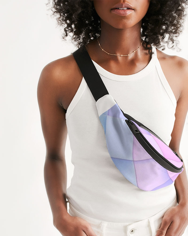 Pastel diamonds Crossbody Sling Bag