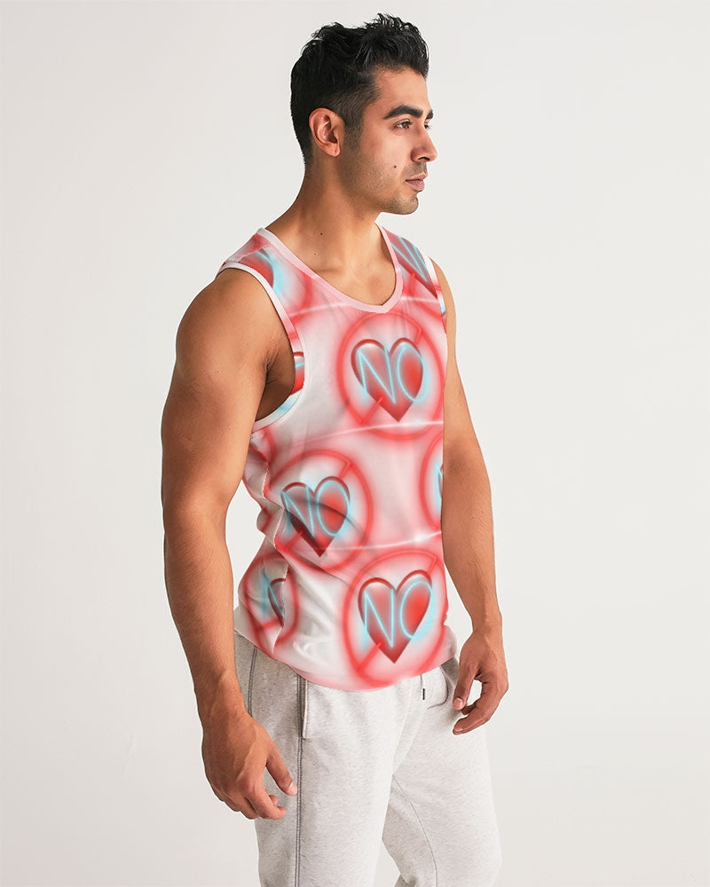 No love 2 Men's Sports Tank