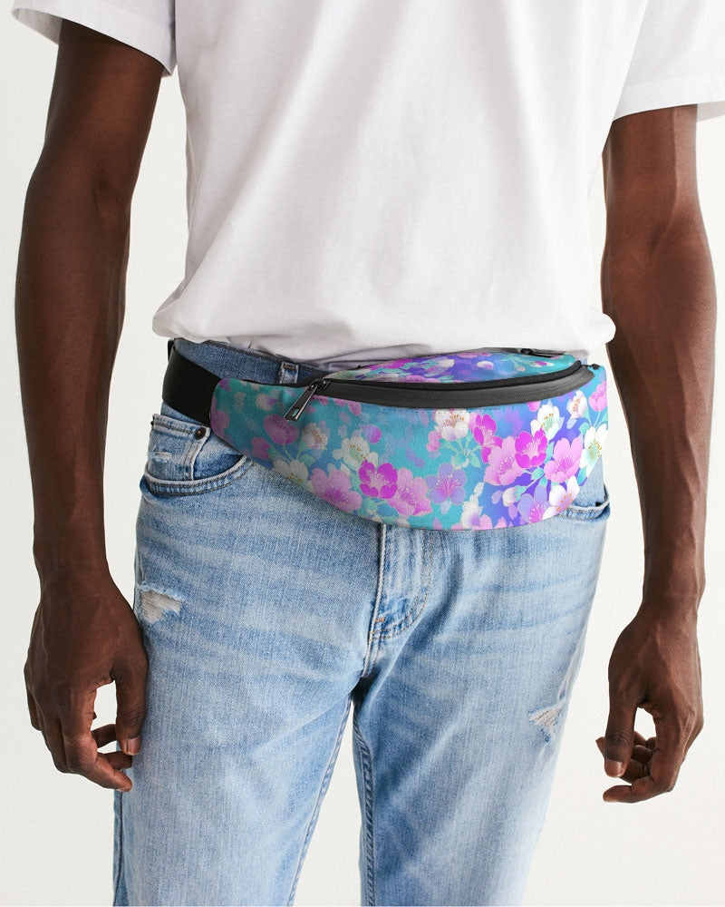 Floral Pinks Crossbody Sling Bag