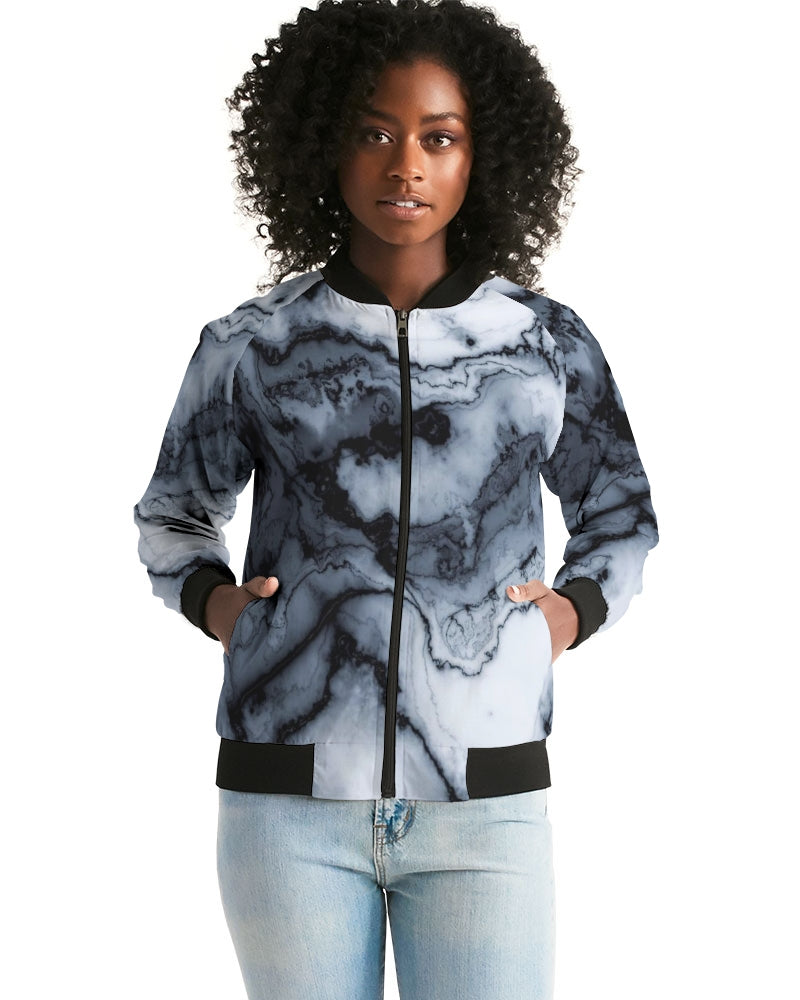 Marble Women's Bomber Jacket