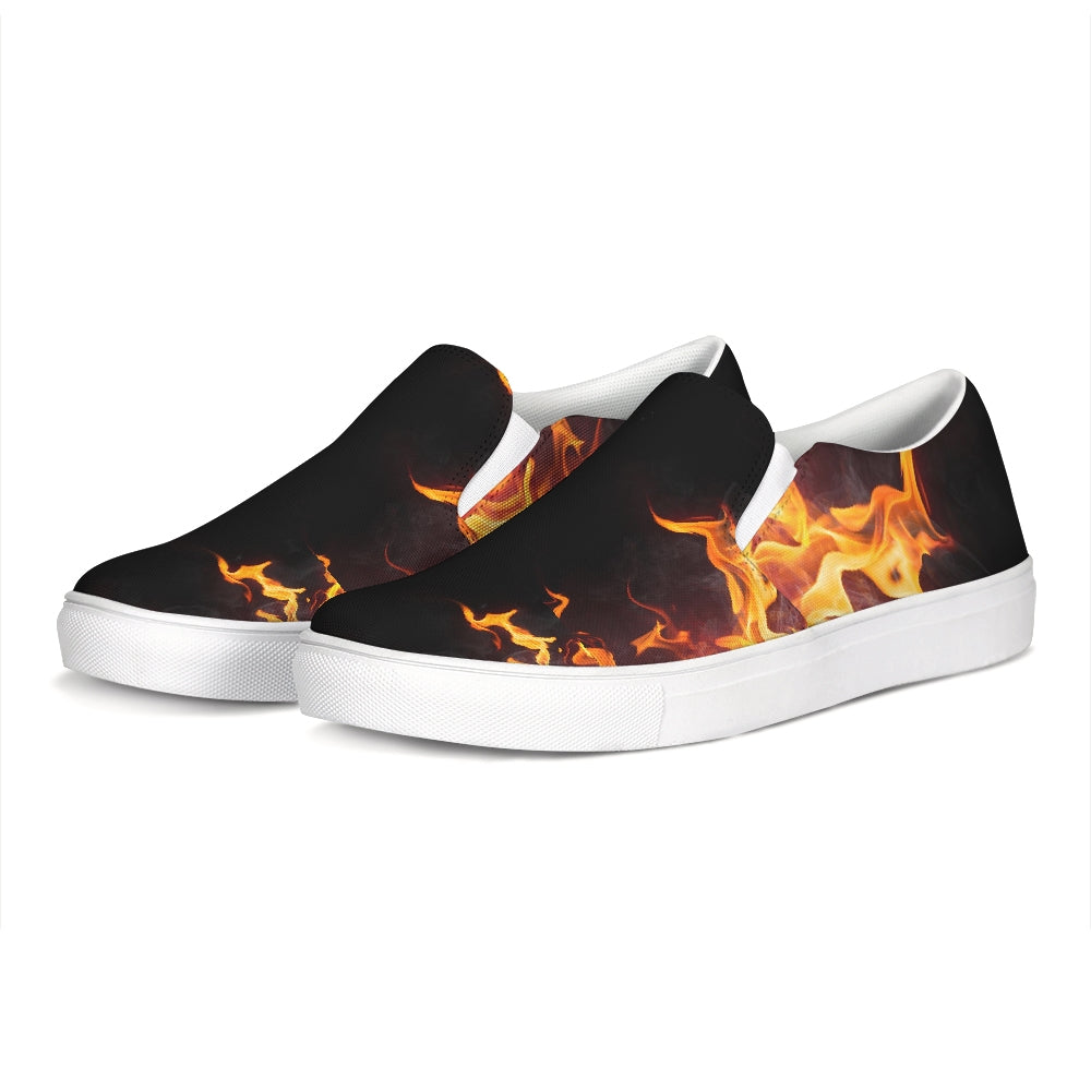 Water fire Slip-On Canvas Shoe