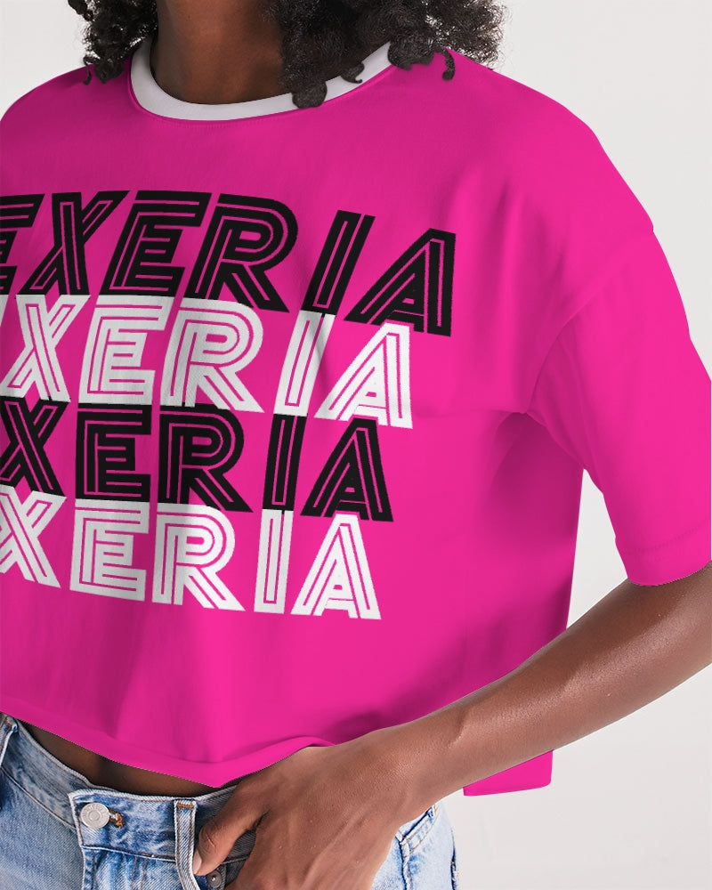 Azalea Women's Lounge Cropped Tee