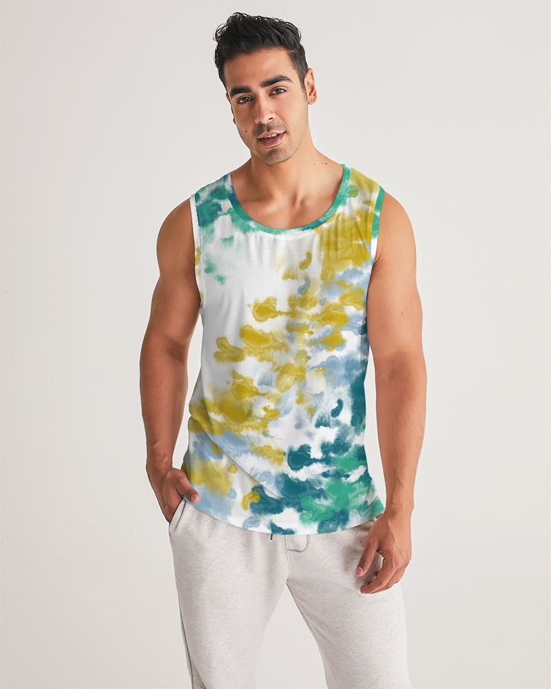 Watercolor Men's Sport Tank