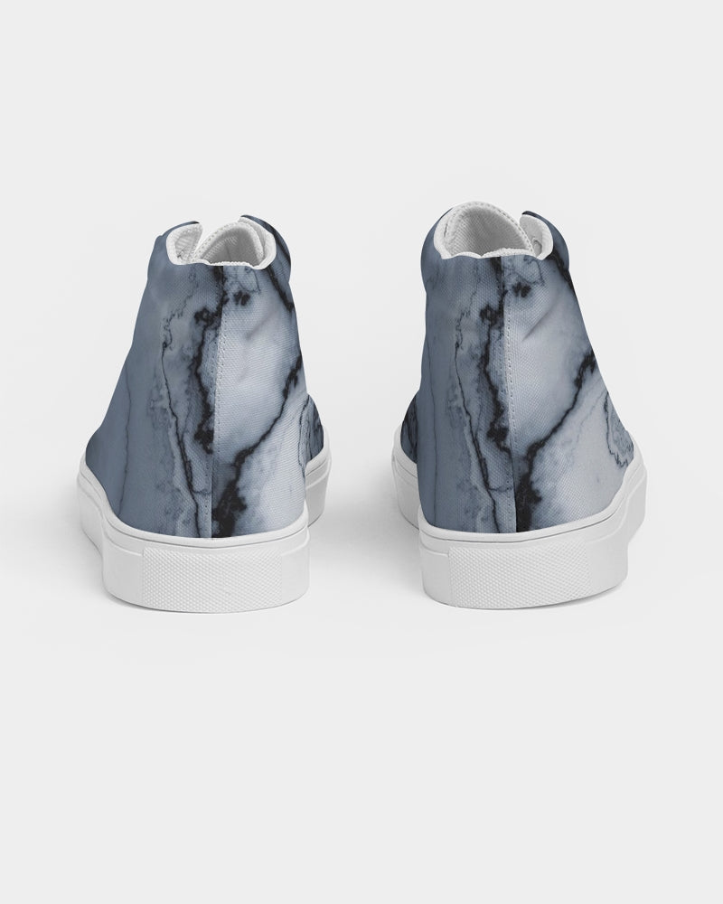 Marble Men's Hightop Canvas Shoe